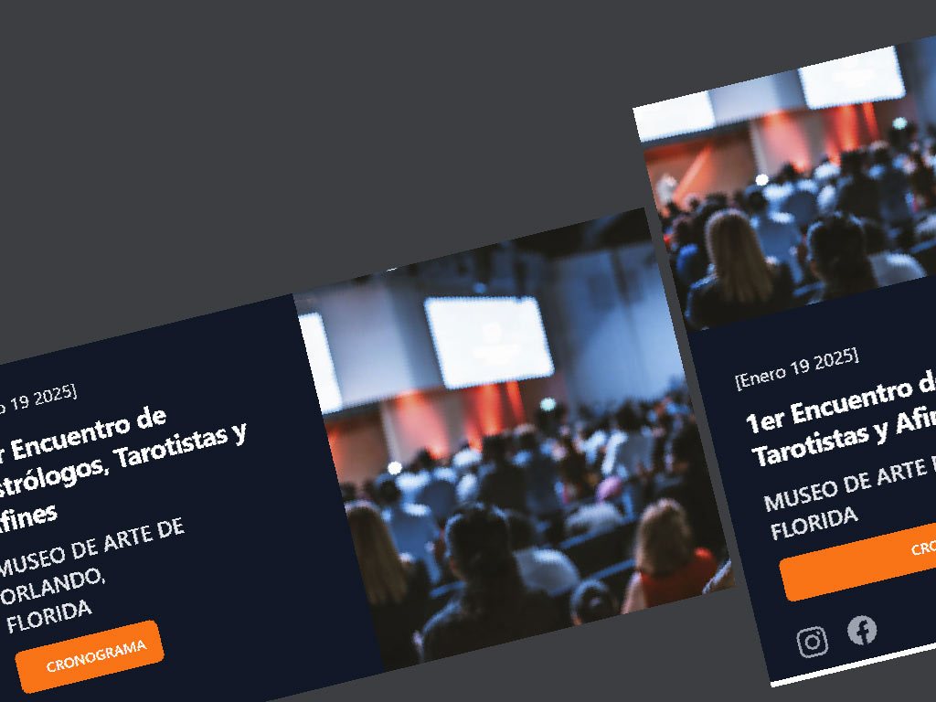 Landing Page Encuentro Astrología